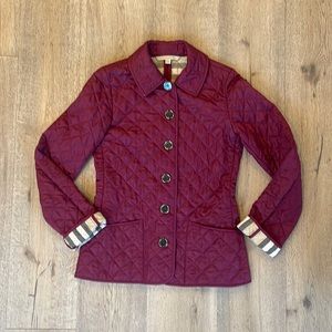 BURBERRY BRIT Quilted Utility Jacket XS